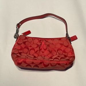 Red Coach purse